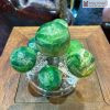 Bộ Thất Tinh Ngọc Fluorite Xanh