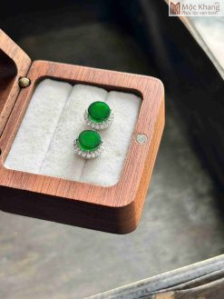 Bông Tai Ngọc Jadeite A