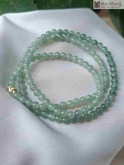 Chuỗi Ngọc Cẩm Thạch Nếp Băng