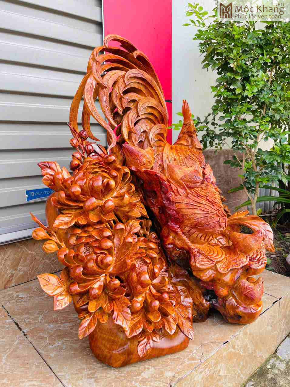 Gia Đình Gà (Toàn Gia Phúc) Gỗ Hương (2)_2 Gia Dinh Ga Toan Gia Phuc Go Huong 2 2