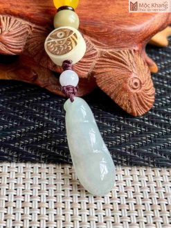 Móc Điện Thoại Hạt Đậu Ngọc Cẩm Thạch