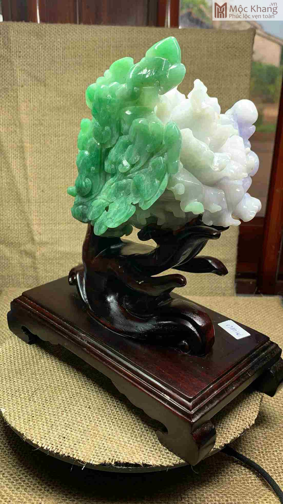 Tác Phẩm Bắp Cải Cẩm Thạch Jadeite A (2)_2 Tac Pham Bap Cai Cam Thach Jadeite A 2 2