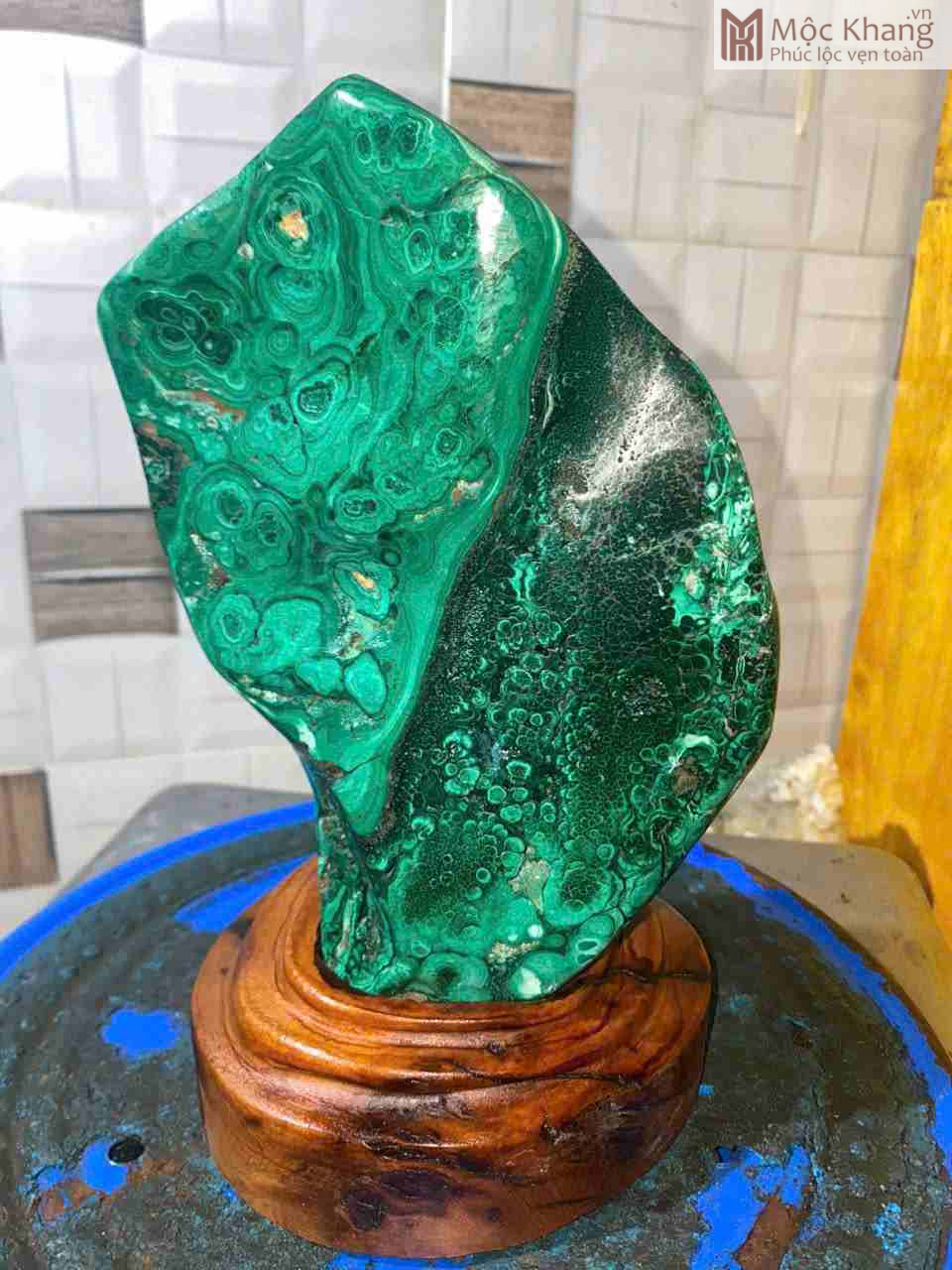 Tinh Thể Đá Khổng Tước (Malachite) (2)_2 Tinh Thể Đá Khổng Tước (Malachite)