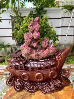 Tinh Thể Đá Ruby Lục Yên Nguyên Khối