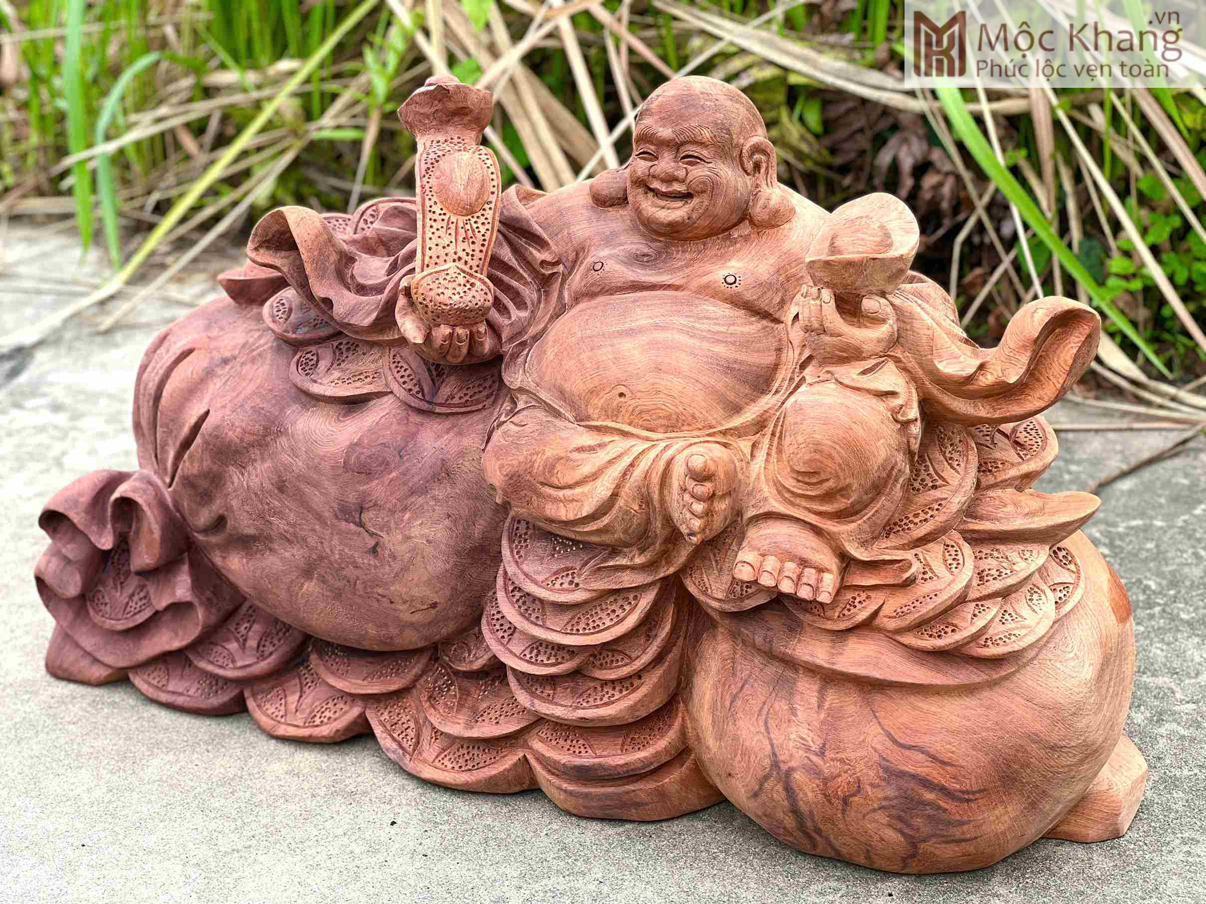 Tượng Phật Di Lặc Gỗ Hương (4)_4 Tuong Phat Di Lac Go Huong 4 4