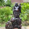 Tượng Phật Di Lặc Gỗ Trắc