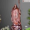 Tượng Quan Công Cầm Ấn Gỗ Trắc