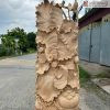 Tượng Tam Ngư Quần Sen Gỗ Ngọc Am
