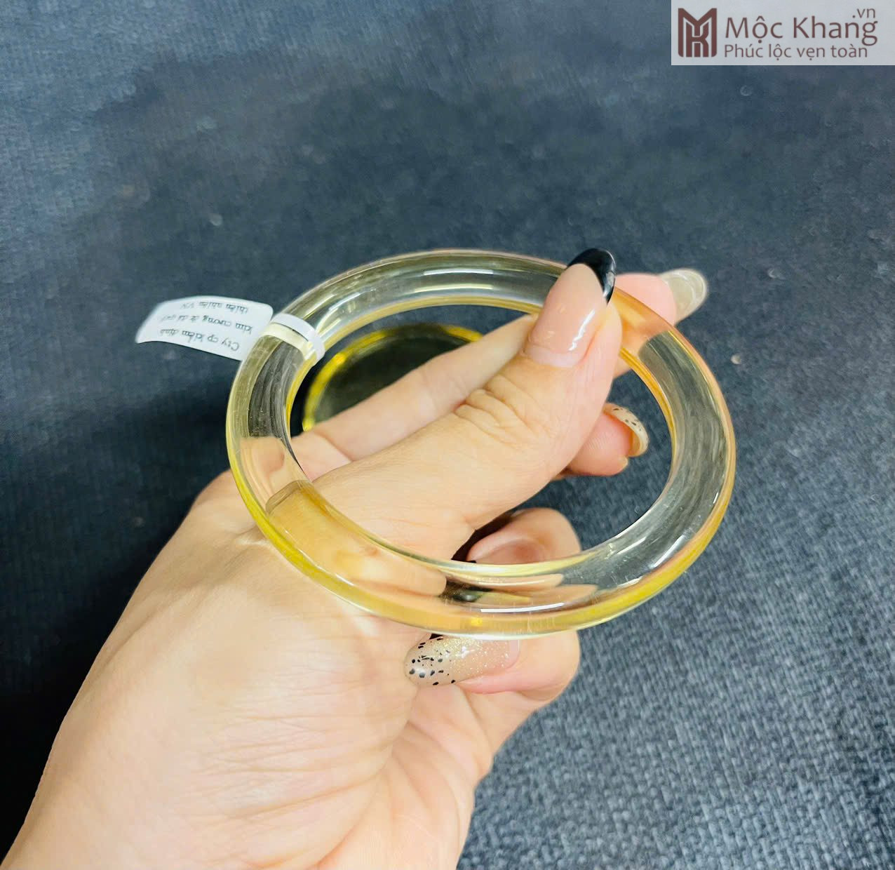 Vòng Bản Thạch Anh Vàng (1) Vòng Bản Thạch Anh Vàng