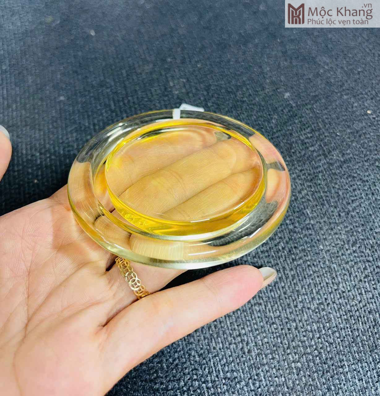 Vòng Bản Thạch Anh Vàng (5) Vòng Bản Thạch Anh Vàng