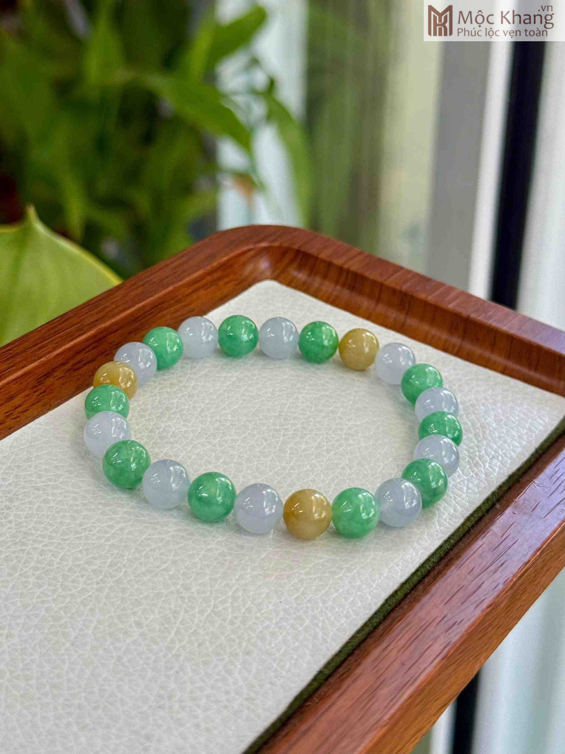 Vòng Tay Đa Bảo Cẩm Thạch A (2)_2 Vòng Tay Đa Bảo Cẩm Thạch A