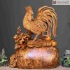 Tượng Nhất Kê Kim Tiền Gỗ Nu Ngọc Am
