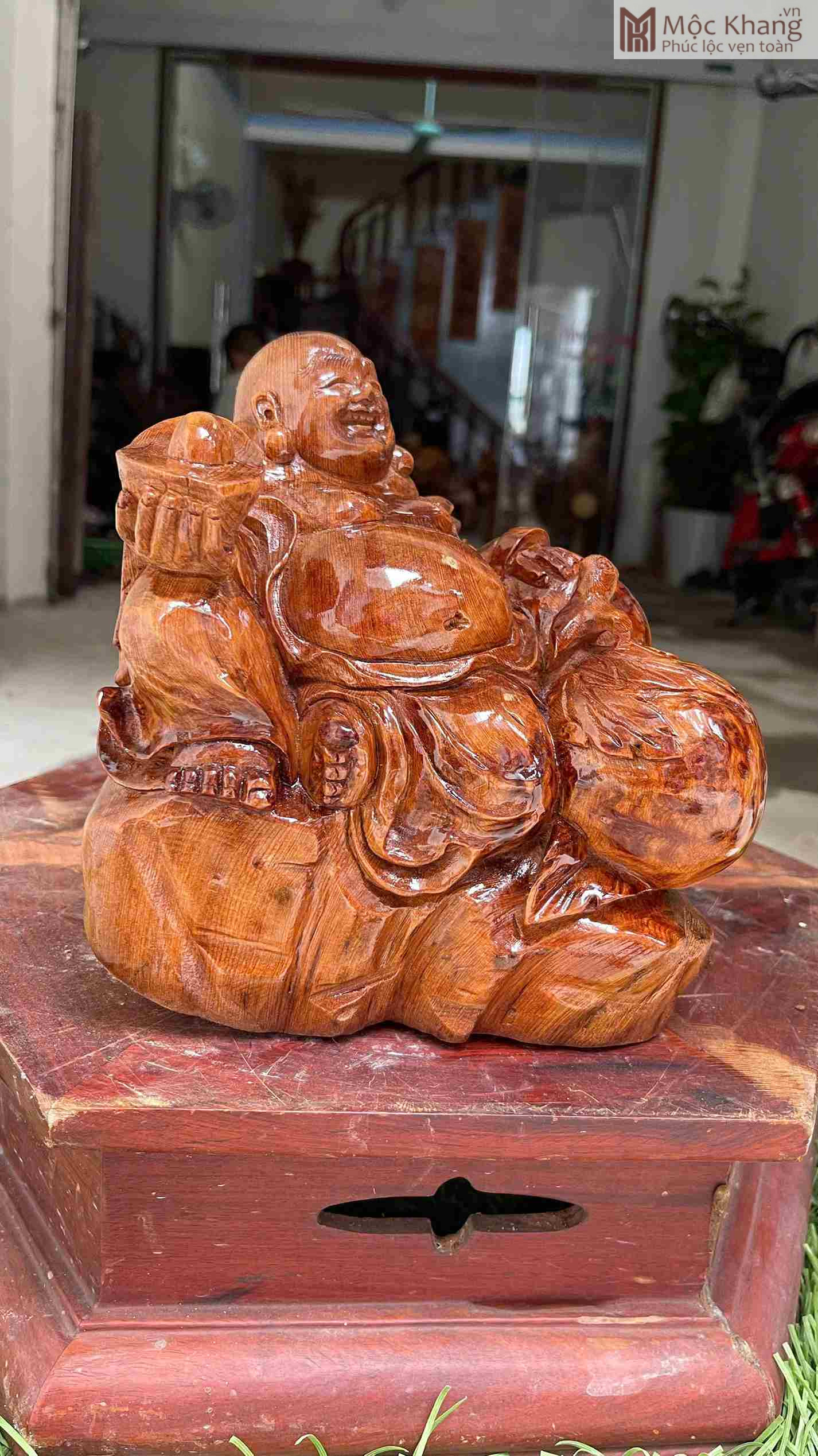 tuong-phat-di-lac-go-nu-ngoc-am-2 (2) Tượng Phật Di Lặc Gỗ Nu Ngọc Am