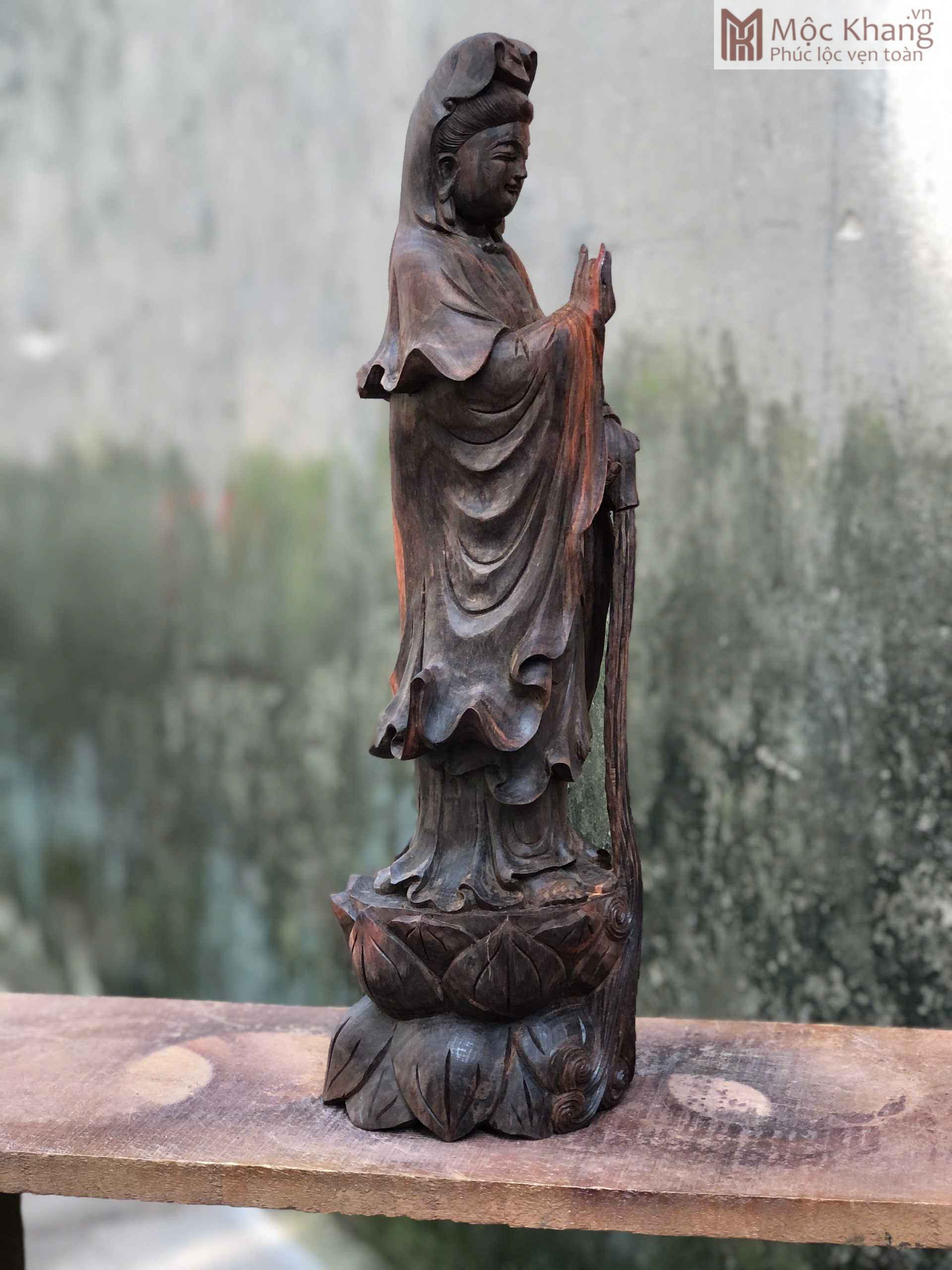 tuong-phat-quan-am-go-trac (2) Tượng Phật Quan Âm