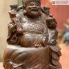 Tượng Thần Tài Gỗ Trắc Đen