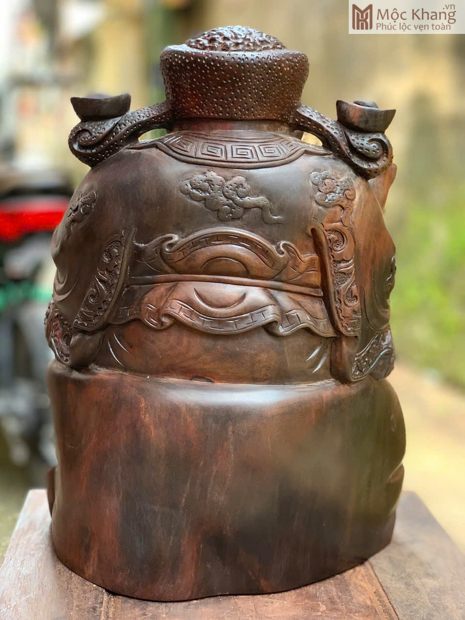 tuong-than-tai-go-trac-den-cao-33-cm (5) Tượng Thần Tài Gỗ Trắc Đen