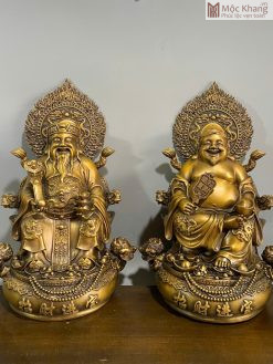Tượng Thần Tài Thổ Địa Bằng Đồng