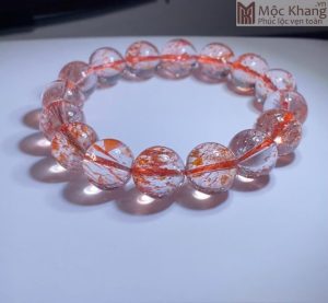 Vòng Tay Đá Thạch Anh Tím Super Seven 