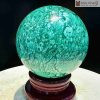 Bi Cầu Khổng Tước (Malachite) Đường Kính 11.5 (cm)