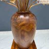 Binh Hoa Sen Go Ngoc Am 21 Canh Cao 116 cm 6 6