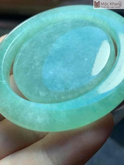 Bộ Vòng Tay – Điếu Cẩm Thạch Jadeite A Myanmar Ni 54.3 (mm)