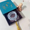 Chuỗi Bạch Ngọc Phối Charm Túi Tiền Vàng 10k