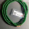 Chuỗi Băng Ngọc Phỉ Thúy A Myanmar Đường Kính 4 (mm)