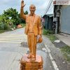 Tượng Chủ Tịch Hồ Chí Minh Gỗ Ngọc Am Cao 109 (cm)