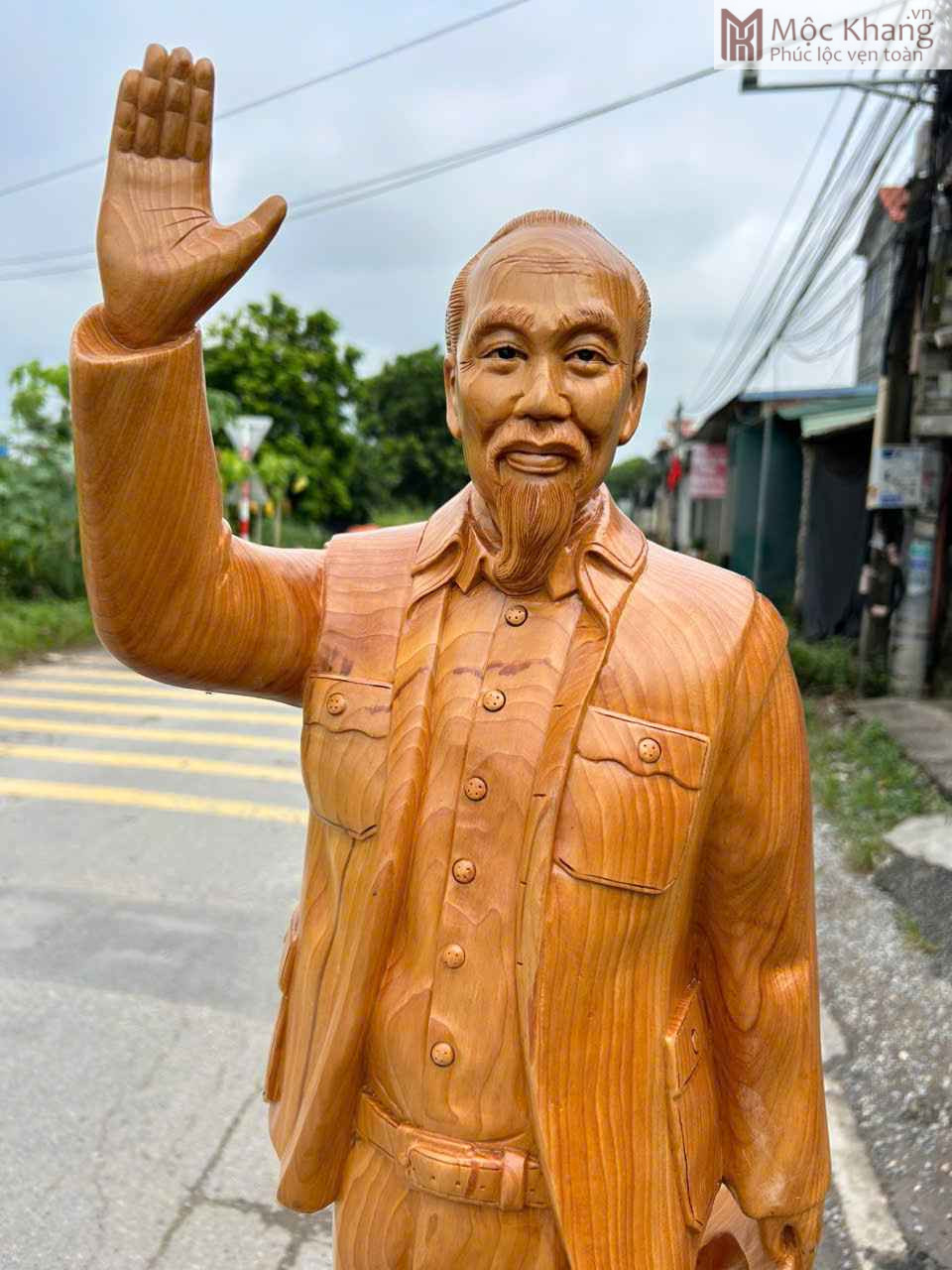 Đèn Mái Chùa Gỗ Hương Cao 48 (cm) (3)_3 Den Mai Chua Go Huong Cao 48 cm 3 3