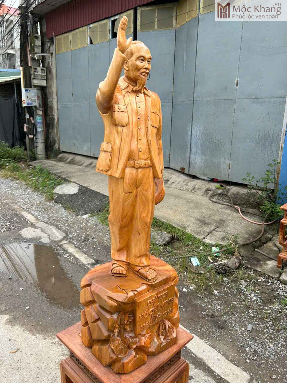 Đèn Mái Chùa Gỗ Hương Cao 48 (cm) (8)_8 Đèn Mái Chùa Gỗ Hương Cao 48 (cm)