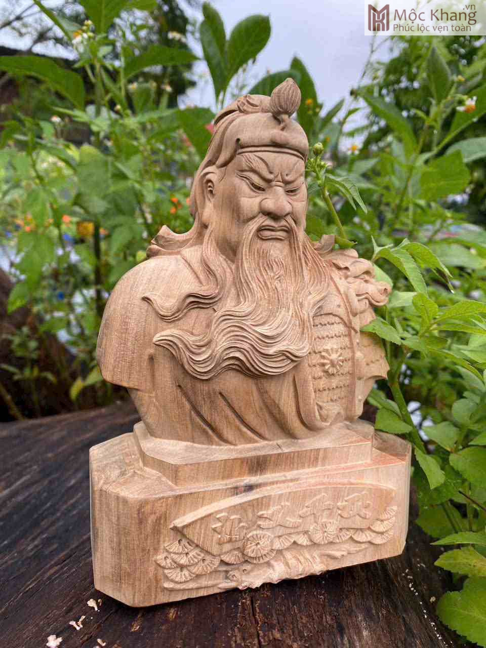 Diện Quan Công Gỗ Bách Xanh Cao 20 (cm) (1)_1 Dien Quan Cong Go Bach Xanh Cao 20 cm 1 1