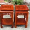 Đôn Vuông Chân Quỳ Gỗ Lim Cao 50 (cm)