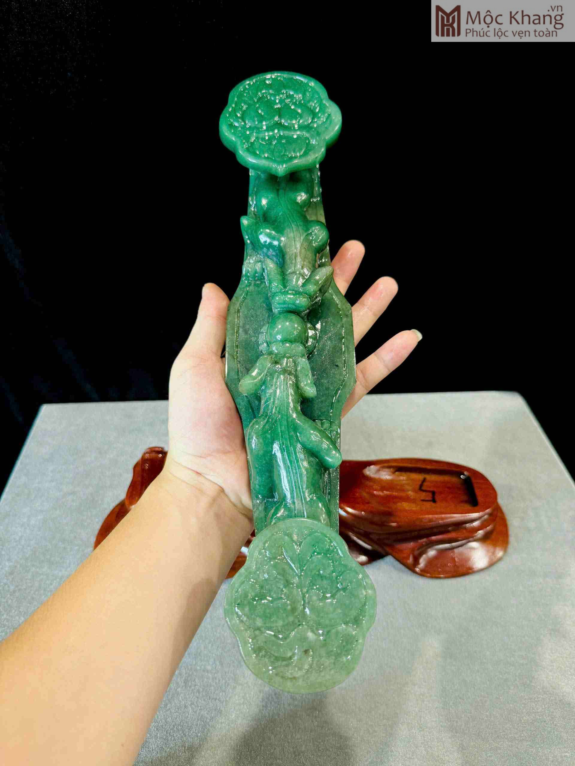 Gậy Như Ý Thạch Anh Xanh Cả Đế Cao 12 (cm) (3)_3 Gay Nhu Y Thach Anh Xanh Ca De Cao 12 cm 3 3