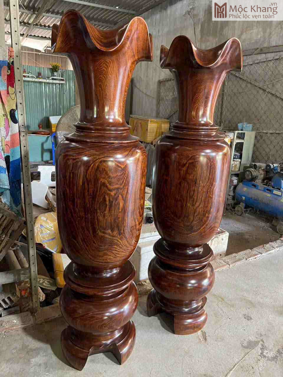 Lục Bình Gỗ Cẩm Đá Cao 148 (cm) (1)_1 Luc Binh Go Cam Da Cao 148 cm 1 1