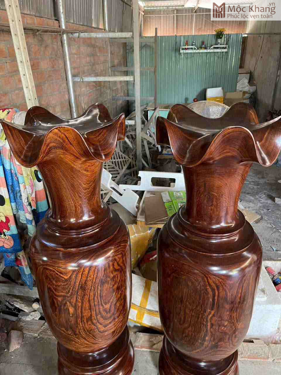 Lục Bình Gỗ Cẩm Đá Cao 148 (cm) (4)_4 Luc Binh Go Cam Da Cao 148 cm 4 4