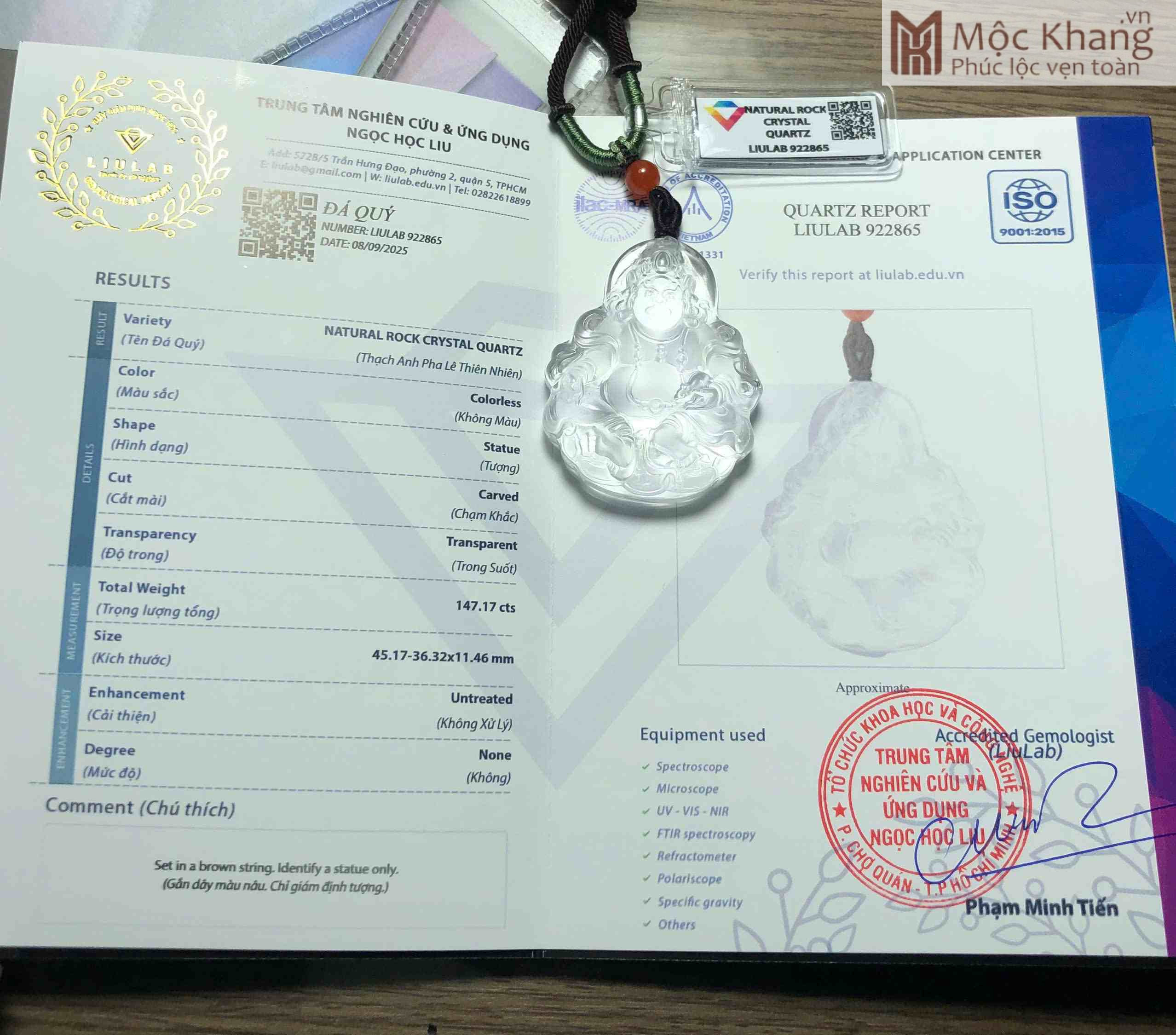 Mặt Dây Hoàng Thần Tài Thạch Anh Pha Lê Cao 45 (mm) (1)_1 Mặt Dây Hoàng Thần Tài Thạch Anh Pha Lê Cao 45 (mm)