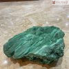 Tác Phẩm Đá Cảnh Lông Công (Malachite) Cao 10 (cm)