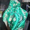 Tinh Thể Đá Khổng Tước (Malachite) Cao 43 (cm)
