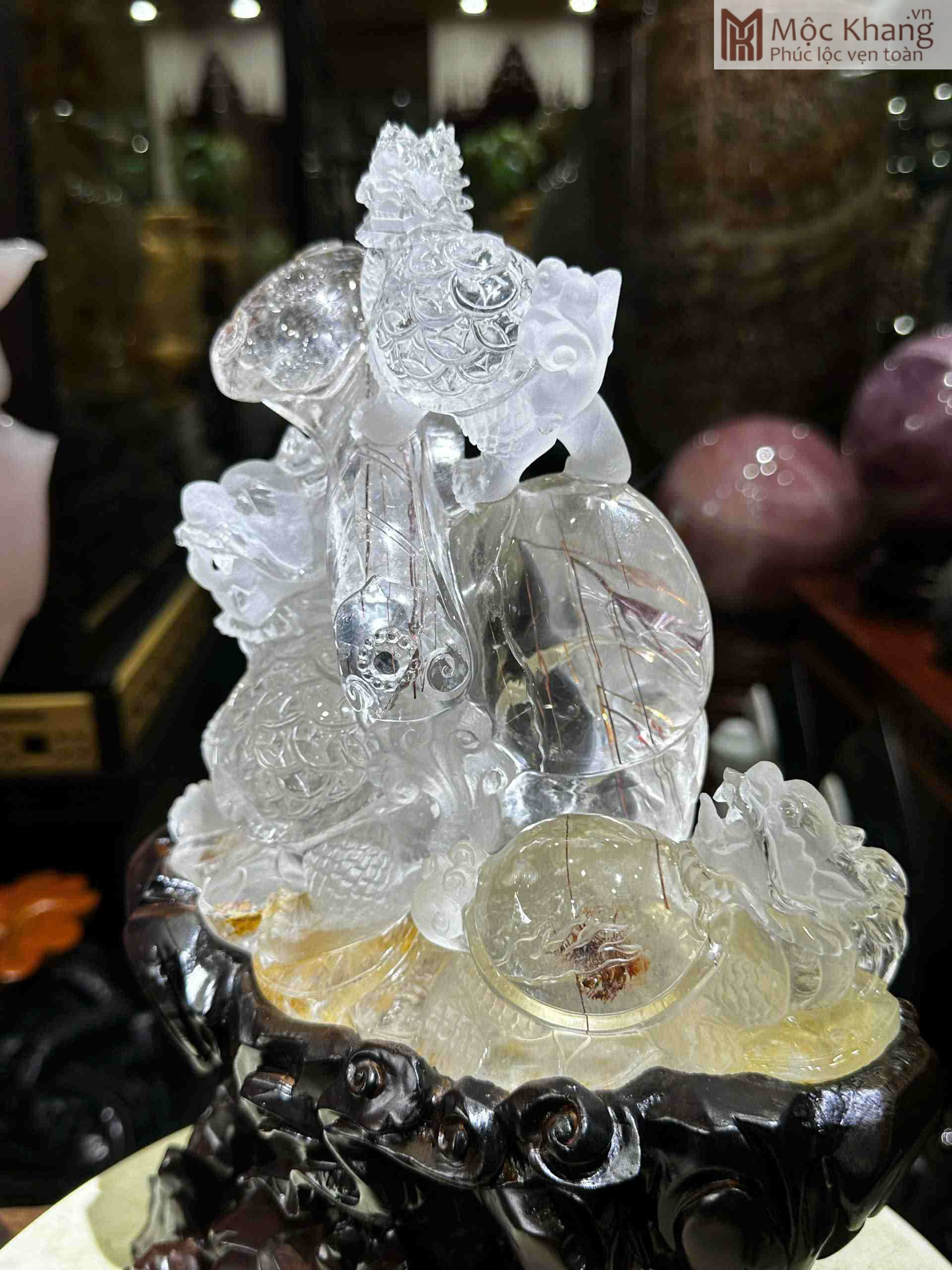 Tượng Gia Đình Long Quy Thạch Anh Tóc Cao 34 (cm) (4)_4 Tuong Gia Dinh Long Quy Thach Anh Toc Cao 34 cm 4 4