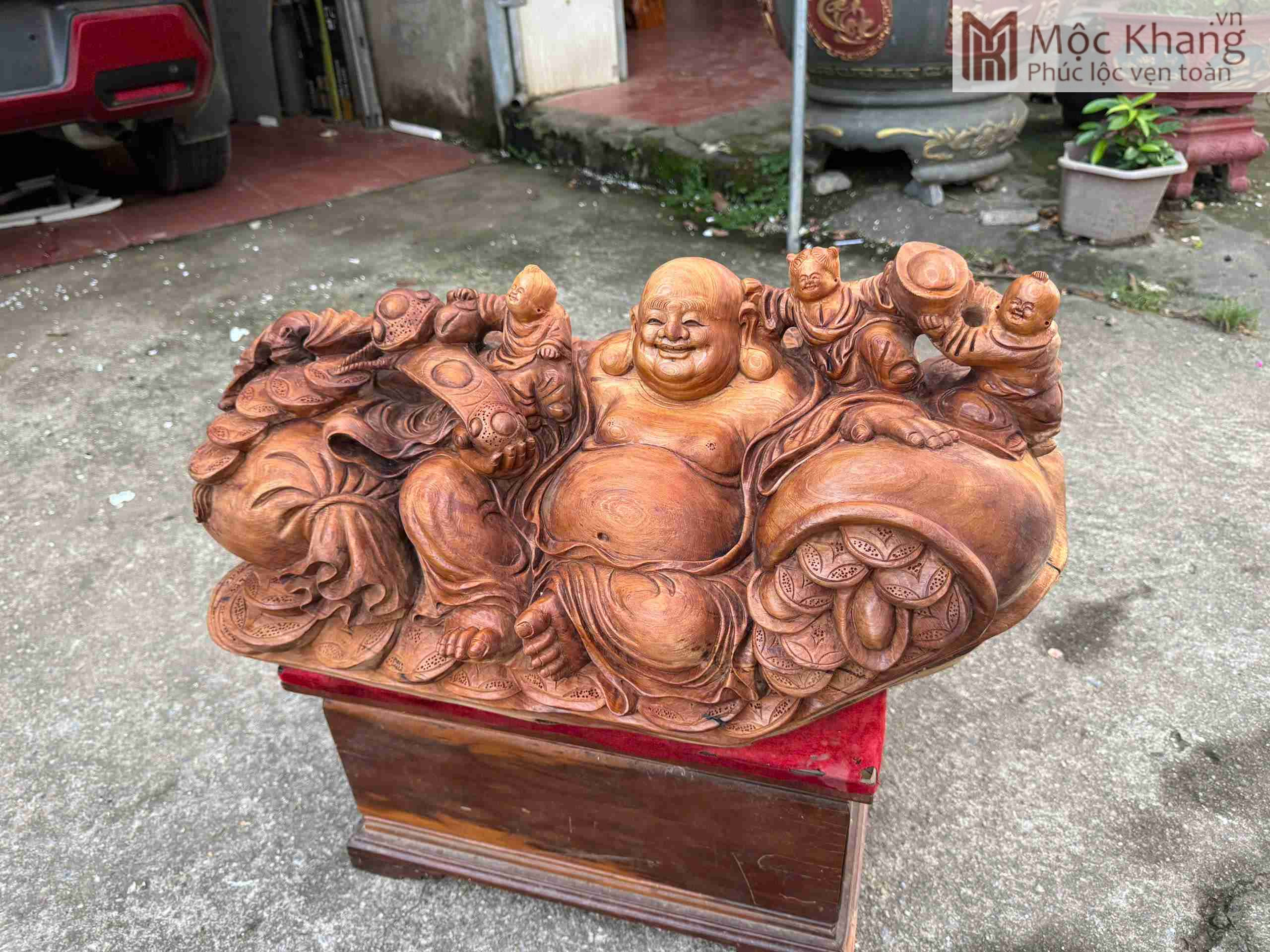 Tượng Phật Di Lặc Gỗ Ngọc Am Gỗ Ngọc Am Cao 35 (cm) (5)_5 Tuong Phat Di Lac Go Ngoc Am Go Ngoc Am Cao 35 cm 5 5
