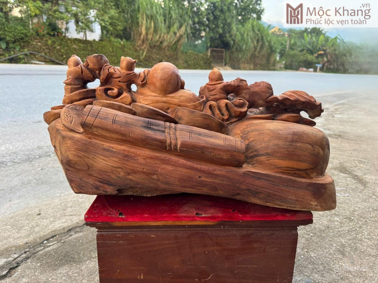 Tượng Phật Di Lặc Gỗ Ngọc Am Gỗ Ngọc Am Cao 35 (cm) Tượng Phật Di Lặc Gỗ Ngọc Am Gỗ Ngọc Am Cao 35 (cm)
