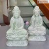 Tượng Phật Quan Âm Ngồi Đài Sen Cao 20 (cm)