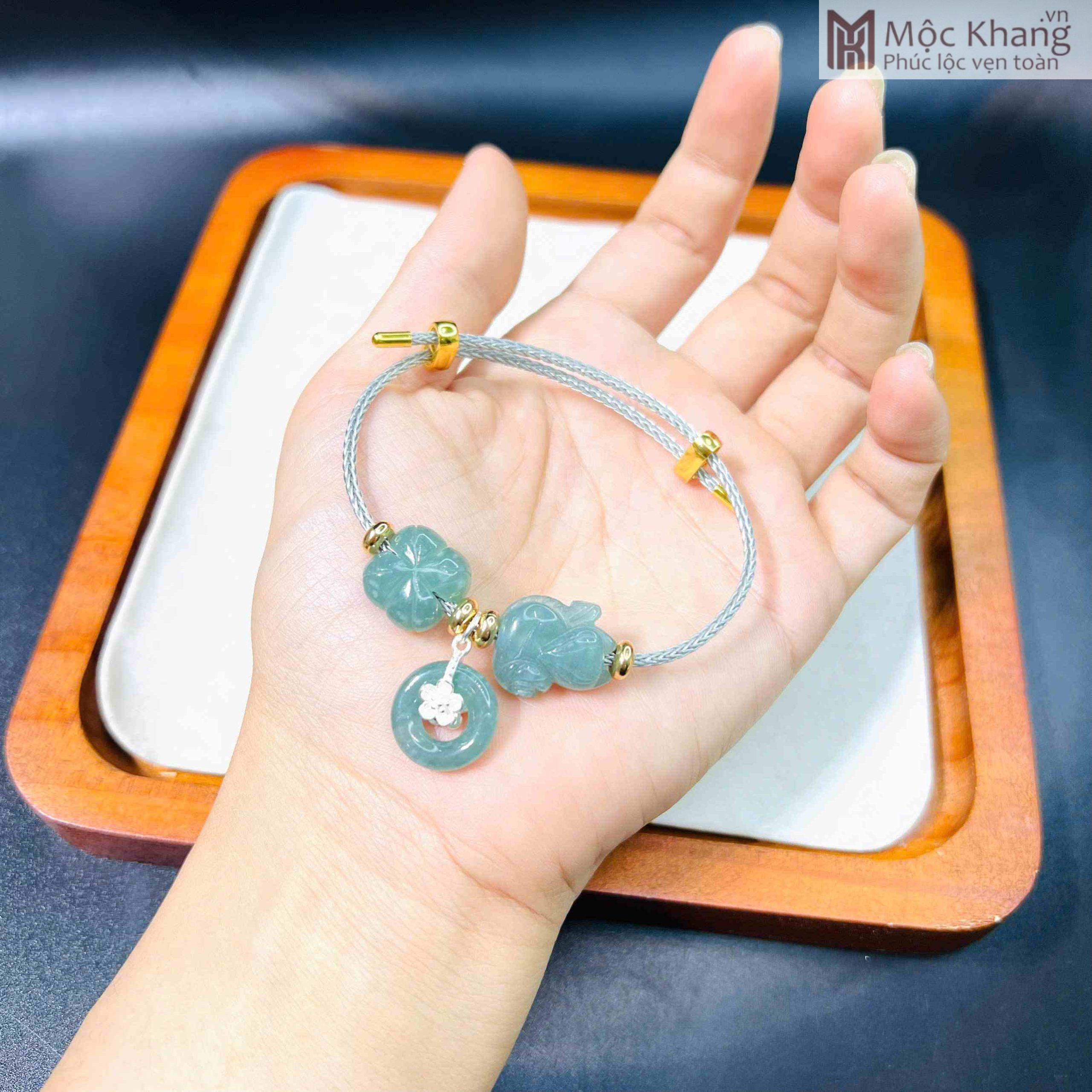 Vòng Cáp Lam Ngọc Hồ Ly (2)_2 Vòng Cáp Lam Ngọc Hồ Ly