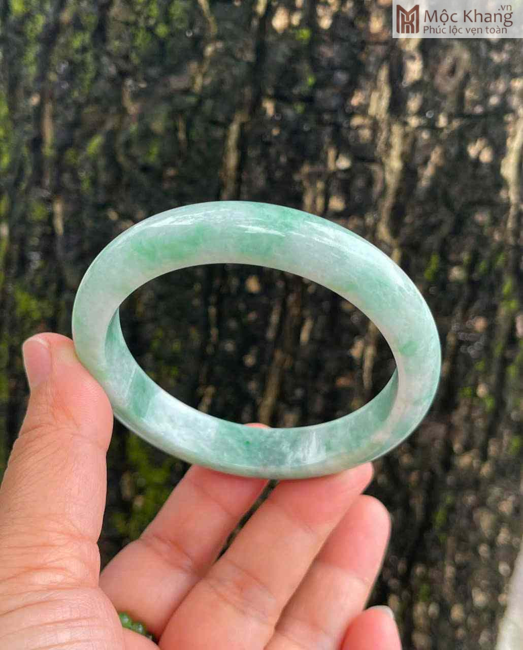 Vòng Ngọc Cẩm Thạch A Xanh Táo Ni 59 (mm) (4)_4 Vòng Ngọc Cẩm Thạch A Xanh Táo Ni 59 (mm)