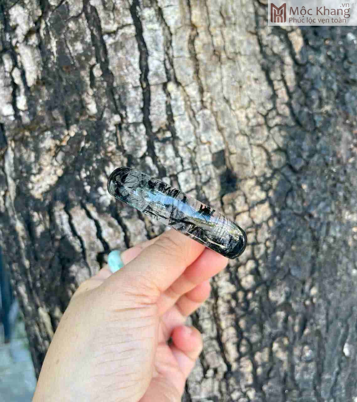 Vòng Tay Đá Thạch Anh Tóc Đen (3)_3 Vòng Tay Đá Thạch Anh Tóc Đen