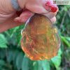 Mặt Dây Hồ Tiên Hổ Phách