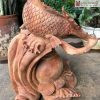 Tượng Song Ngư Tài Lộc Gỗ Hương Gia Lai