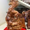 Tượng Nhất Mã Phi Thiên Gỗ Cẩm