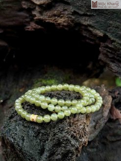 Chuỗi Ngọc Hòa Điền Phối Charm Bạc Đường Kính 6 (mm)