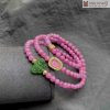 Chuỗi Ruby Phối Charm Ngọc Bích Đường Kính 5 (mm)